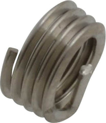 Recoil - M6x1.00 Metric Coarse, 6mm OAL, Free Running Helical Insert - 4 Free Coils, Tanged, Stainless Steel, Bright Finish, 1D Insert Length - Makers Industrial Supply