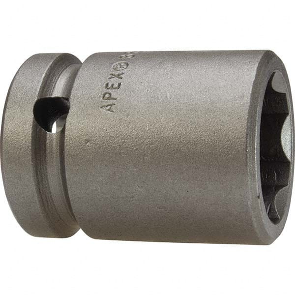 Apex - Impact Sockets Drive Size (Inch): 1/2 Size (Inch): 3/8 - Makers Industrial Supply