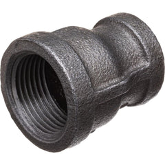 Black Pipe Fittings; Fitting Type: Reducers; Fitting Size: 1-1/2″ x 1/2″; Material: Malleable Iron; Finish: Black; Fitting Shape: Straight; Thread Standard: BSPT; Connection Type: Threaded; Lead Free: No; Standards: ASTM A197; BS EN 1562