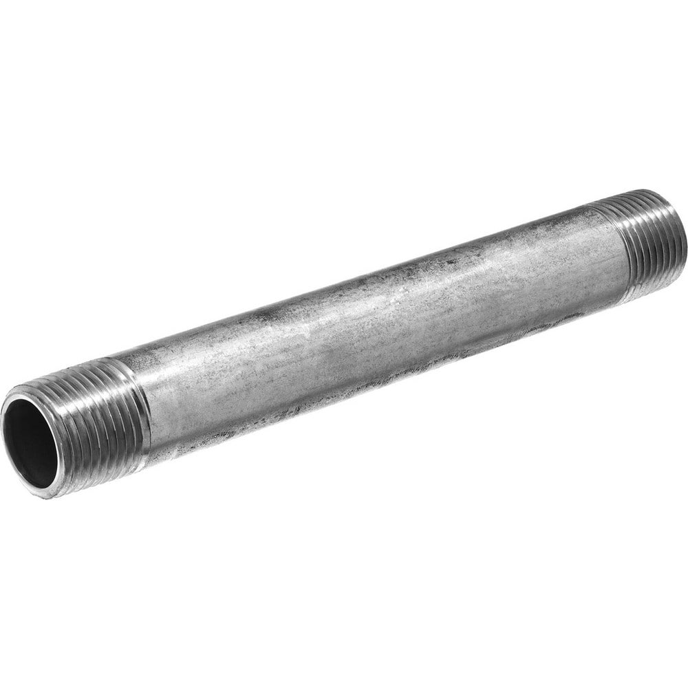 Aluminum Pipe Nipples & Pipe; Style: Threaded on Both Ends; Pipe Size: 4.0000 in; Length (Inch): 18.00; Material Grade: 6063-T6; Schedule: 40; Thread Standard: NPT; Construction: Seamless; Maximum Working Pressure: 150.000; Lead Free: Yes; Standards: UL6A