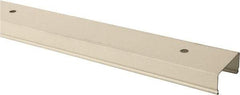 Wiremold - 1-1/2m Long x 1-29/32 Inch Wide, Steel Raceway - No Cover, 2 Channel, Ivory - Makers Industrial Supply