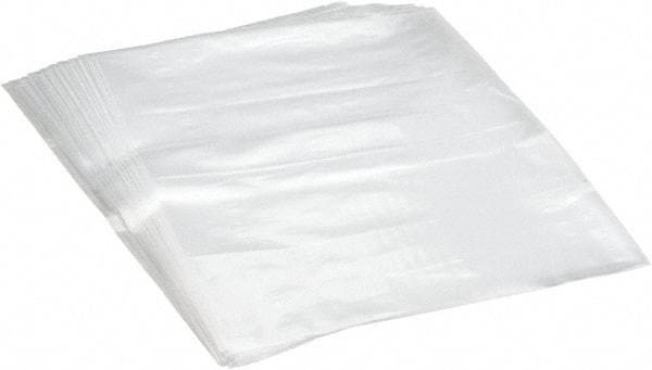 Made in USA - 8 x 10", 1.5 mil Open Top Polybags - Regular-Duty - Makers Industrial Supply