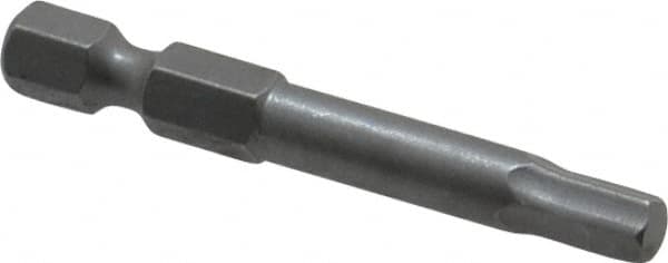 Wera - 3/16" Hex Bit - 1/4" Hex Drive, 2" OAL - Makers Industrial Supply