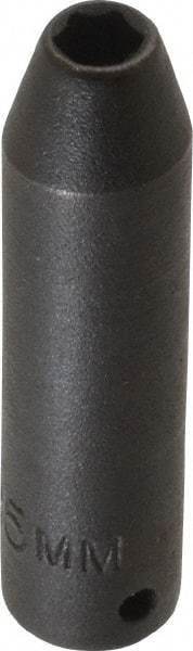 Proto - 1/4" Drive 5mm Deep Impact Socket - 6 Points, 2" OAL - Makers Industrial Supply