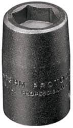 Proto - 1/4" Drive 5.5mm Standard Magnetic Impact Socket - 6 Points, 7/8" OAL - Makers Industrial Supply