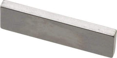 Mitutoyo - 0.101" Rectangular Steel Gage Block - Accuracy Grade AS-1, Includes Certificate of Inspection - Makers Industrial Supply