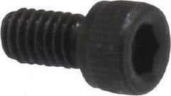 Value Collection - #3-56 UNF Hex Socket Drive, Socket Cap Screw - Alloy Steel, Black Oxide Finish, Fully Threaded, 3/16" Length Under Head - Makers Industrial Supply