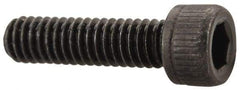 Value Collection - #4-48 UNF Hex Socket Drive, Socket Cap Screw - Alloy Steel, Black Oxide Finish, Fully Threaded, 7/16" Length Under Head - Makers Industrial Supply