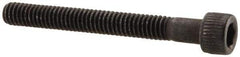 Value Collection - #4-48 UNF Hex Socket Drive, Socket Cap Screw - Alloy Steel, Black Oxide Finish, Partially Threaded, 1" Length Under Head - Makers Industrial Supply