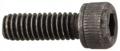 Value Collection - #5-44 UNF Hex Socket Drive, Socket Cap Screw - Alloy Steel, Black Oxide Finish, Fully Threaded, 3/8" Length Under Head - Makers Industrial Supply