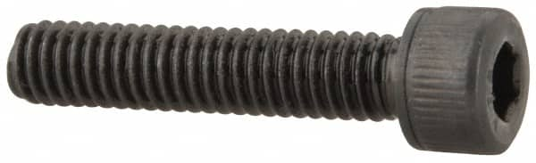 Value Collection - #5-44 UNF Hex Socket Drive, Socket Cap Screw - Alloy Steel, Black Oxide Finish, Fully Threaded, 5/8" Length Under Head - Makers Industrial Supply