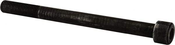 Value Collection - 1-3/8 - 6 UNC Hex Socket Drive, Socket Cap Screw - Alloy Steel, Black Oxide Finish, Partially Threaded, 16" Length Under Head - Makers Industrial Supply