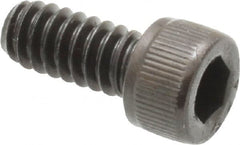 Value Collection - #10-24 UNC Hex Socket Drive, Socket Cap Screw - Alloy Steel, Black Oxide Finish, Fully Threaded, 7/16" Length Under Head - Makers Industrial Supply