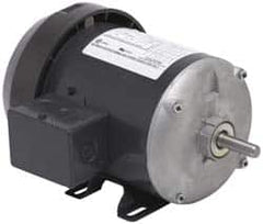 US Motors - 1/3 hp, TEFC Enclosure, No Thermal Protection, 3,450 RPM, 115 Volt, 60 Hz, Single Phase Split Phase Motor - Size 48 Frame, Rigid Mount, 1 Speed, Ball Bearings, 5.40 Full Load Amps, B Class Insulation, Reversible - Makers Industrial Supply