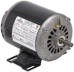 US Motors - 1/2 hp, ODP Enclosure, Auto Thermal Protection, 1,725 RPM, 115 Volt, 60 Hz, Single Phase Split Phase Motor - Size 48 Frame, Rigid Mount, 1 Speed, Ball Bearings, 8.8 Full Load Amps, B Class Insulation, Reversible - Makers Industrial Supply