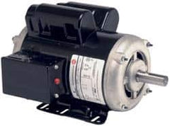 US Motors - 2 hp, ODP Enclosure, Manual Thermal Protection, 3,450 RPM, 115/230 Volt, 60 Hz, Single Phase Capacitor Start-Cap Run Motor - Size 56 Frame, Rigid Mount, 1 Speed, Ball Bearings, 15.0/7.5 Full Load Amps, B Class Insulation, CW Lead End - Makers Industrial Supply