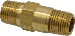 Specialty Mfr - 1/8" Brass Check Valve - Inline, MNPT x MNPT, 500 WOG - Makers Industrial Supply