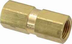 Specialty Mfr - 1/2" Brass Check Valve - Inline, FNPT x FNPT, 500 WOG - Makers Industrial Supply