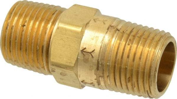 Specialty Mfr - 1/2" Brass Check Valve - Inline, MNPT x MNPT, 500 WOG - Makers Industrial Supply