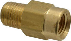 Specialty Mfr - 1/4" Brass Check Valve - Inline, FNPT x MNPT, 500 WOG - Makers Industrial Supply