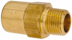 Specialty Mfr - 3/8" Brass Check Valve - Inline, FNPT x MNPT, 500 WOG - Makers Industrial Supply