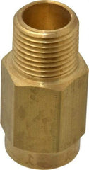 Specialty Mfr - 1/2" Brass Check Valve - Inline, FNPT x MNPT, 500 WOG - Makers Industrial Supply