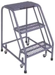 Cotterman - 40" 4 Step Ladder - 350 Lb Capacity, 40" Platform Height, 20" Base Width x 31" Depth, Grip Strut - Makers Industrial Supply