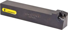 Kennametal - External Thread, Left Hand Cut, 1" Shank Width x 1" Shank Height Indexable Threading Toolholder - 6" OAL, LT 16EL Insert Compatibility, LSA Toolholder, Series LT Threading - Makers Industrial Supply