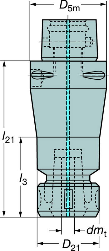 C83911432160 CAPTO ADAPTER - Makers Industrial Supply