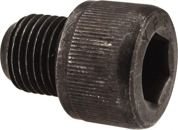 Value Collection - 1/2-20 UNF Hex Socket Drive, Socket Cap Screw - Alloy Steel, Black Oxide Finish, Fully Threaded, 1/2" Length Under Head - Makers Industrial Supply