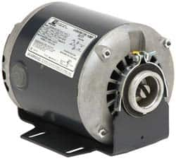 US Motors - 1/2 hp, ODP Enclosure, Auto Thermal Protection, 1,725 RPM, 120/240 Volt, 60/50 Hz, Single Phase Split Phase Motor - Size 48 Frame, Cradle Mount, 1 Speed, Sleeve Bearings, 7.5/3.6 Full Load Amps, B Class Insulation, Reversible - Makers Industrial Supply