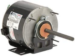 US Motors - 1/2 hp, ODP Enclosure, Auto Thermal Protection, 1,075 RPM, 230 Volt, 60 Hz, Single Phase Permanent Split Capacitor (PSC) Motor - Size 48Z Frame, Cradle Mount, 1 Speed, Ball Bearings, 3.1 Full Load Amps, B Class Insulation, Reversible - Makers Industrial Supply