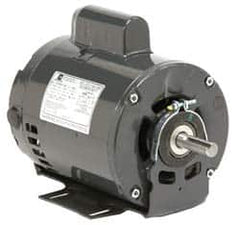 US Motors - 3/4, 1/4 hp, ODP Enclosure, No Thermal Protection, 1725, 1140 RPM, 115 Volt, 60 Hz, Single Phase Capacitor Start-Cap Run Motor - Size 56 Frame, Cradle/Stud Mount, 2 Speed, Ball Bearings, 8.9/6.1 Full Load Amps, B Class Insulation, Reversible - Makers Industrial Supply