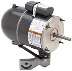 US Motors - 1/4 hp, TEAO Enclosure, Auto Thermal Protection, 1,075 RPM, 115 Volt, 60 Hz, Single Phase Permanent Split Capacitor (PSC) Motor - Size 48YZ Frame, Yoke Mount, 2 Speed, Ball Bearings, 4.40 Full Load Amps, B Class Insulation, CCW Lead End - Makers Industrial Supply