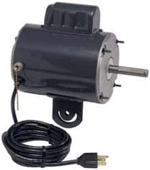 US Motors - 1/4 hp, TEAO Enclosure, Auto Thermal Protection, 1,100 RPM, 115 Volt, 60 Hz, Single Phase Permanent Split Capacitor (PSC) Motor - Size 48YZ Frame, Yoke Mount, 2 Speed, Sleeve Bearings, 3.00 Full Load Amps, B Class Insulation, CCW Lead End - Makers Industrial Supply