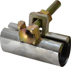 B&K Mueller - 3/4" Pipe Single Bolt 3" Repair Clamp - For Providing Strong Positive Seal In Repairing Leaking Pipes - Makers Industrial Supply