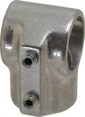 Hollaender - 1" Pipe, Tee-E, Aluminum Alloy Tee Pipe Rail Fitting - Bright Finish - Makers Industrial Supply