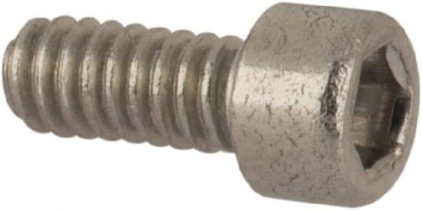 Value Collection - #1-64 UNC Hex Socket Drive, Socket Cap Screw - Grade 18-8 & Austenitic A2 Stainless Steel, Fully Threaded, 3/16" Length Under Head - Makers Industrial Supply