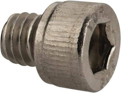 Value Collection - #10-32 UNF Hex Socket Drive, Socket Cap Screw - Grade 18-8 & Austenitic A2 Stainless Steel, Fully Threaded, 3/16" Length Under Head - Makers Industrial Supply