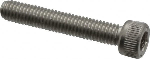 Value Collection - #10-32 UNF Hex Socket Drive, Socket Cap Screw - Grade 18-8 & Austenitic A2 Stainless Steel, Partially Threaded, 1-1/8" Length Under Head - Makers Industrial Supply