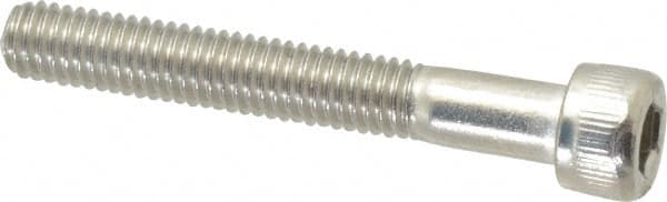 Value Collection - #10-32 UNF Hex Socket Drive, Socket Cap Screw - Grade 18-8 & Austenitic A2 Stainless Steel, Partially Threaded, 1-3/8" Length Under Head - Makers Industrial Supply