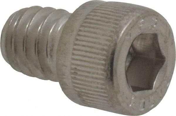 Value Collection - 1/4-20 UNC Hex Socket Drive, Socket Cap Screw - Grade 18-8 & Austenitic A2 Stainless Steel, Fully Threaded, 5/16" Length Under Head - Makers Industrial Supply