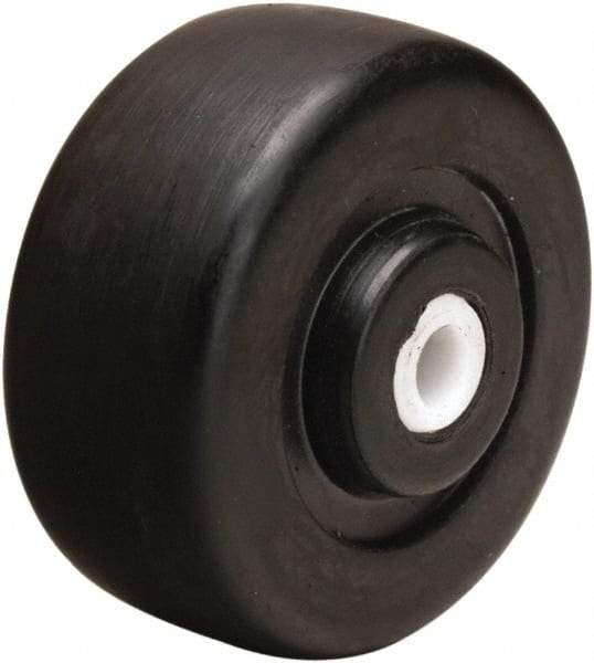 Hamilton - 2-1/2 Inch Diameter x 1-3/8 Inch Wide, Polyolefin Caster Wheel - 200 Lb. Capacity, 1-1/2 Inch Hub Length, 1/2 Inch Axle Diameter, Plain Bore Bearing - Makers Industrial Supply