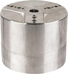 Abbott Workholding Products - 4" & Up Chuck Capacity, Northfield Attachment, Round Soft Lathe Chuck Jaw - 3 Jaws, Aluminum, 3.92" Wide x 3" High - Makers Industrial Supply