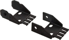 Igus - 1.93 Inch Outside Width x 0.94 Inch Outside Height, Cable and Hose Carrier Steel Zipper Mounting Bracket Set - 1-1/2 Inch Bend Radius, 1.05 Inch Inside Width x 0.67 Inch Inside Height - Makers Industrial Supply