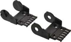 Igus - 2.87 Inch Outside Width x 1.38 Inch Outside Height, Cable and Hose Carrier Plastic Open Mounting Bracket Set - 2.17 Inch Bend Radius, 2.24 Inch Inside Width x 0.98 Inch Inside Height - Makers Industrial Supply