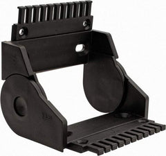 Igus - 5.31 Inch Outside Width x 2.52 Inch Outside Height, Cable and Hose Carrier Plastic Open Mounting Bracket Set - 3.94 Inch Bend Radius, 4.53 Inch Inside Width x 1.77 Inch Inside Height - Makers Industrial Supply