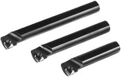 APT - 1-1/2" Min Diam Smallest Bar, 1-1/2" Min Diam Largest Bar, Steel Indexable Boring Bar Set - TPG Insert, 6-1/2, 9, 11-1/2" Max Bore Depth - Makers Industrial Supply