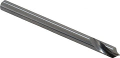 Magafor - 4mm Body Diam, 90°, 2" OAL, Solid Carbide Spotting Drill - Makers Industrial Supply