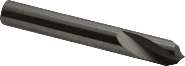 Magafor - 3/8" Body Diam, 120°, 2-3/4" OAL, Solid Carbide Spotting Drill - Makers Industrial Supply